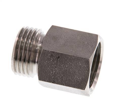 G 1/2'' F/M RVS Verlengstuk 40 Bar - 22 mm
