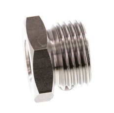 G 1/4'' x G 1/2'' F/M RVS Verloopring 40 Bar
