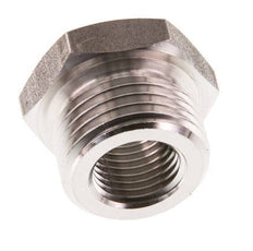 G 1/4'' x G 1/2'' F/M RVS Verloopring 40 Bar