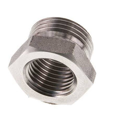G 1/4'' x G 3/8'' F/M RVS Verloopring 40 Bar
