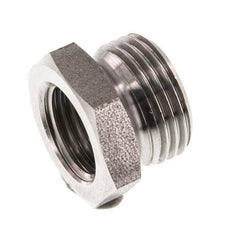 G 1/4'' x G 3/8'' F/M RVS Verloopring 40 Bar