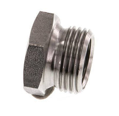 G 1/4'' x G 3/8'' F/M RVS Verloopring 40 Bar