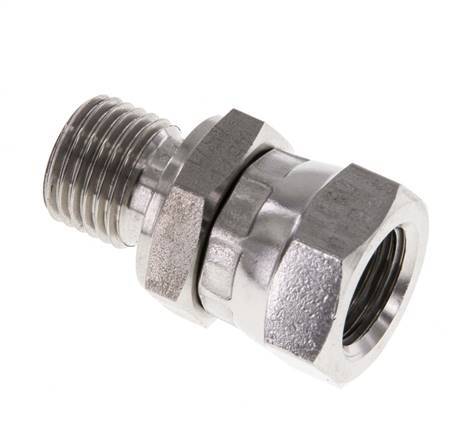 G 1/4'' F/M RVS Neusstuk 350 Bar - Hydrauliek
