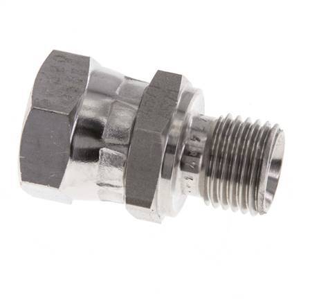 G 1/4'' F/M RVS Neusstuk 350 Bar - Hydrauliek