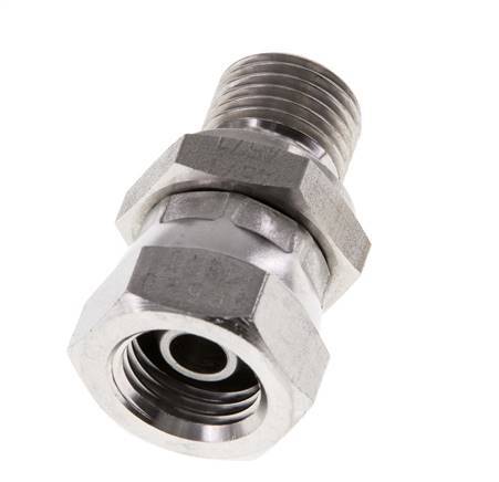 G 1/4'' F/M RVS Neusstuk 350 Bar - Hydrauliek