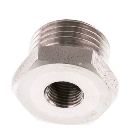 G 1/8'' x G 1/2'' F/M Stainless steel Reducing Ring 40 Bar