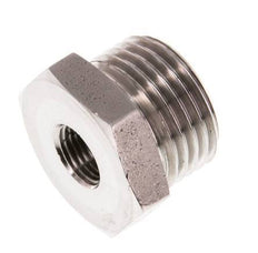 G 1/8'' x G 1/2'' F/M RVS Verloopring 40 Bar