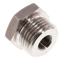 G 1/8'' x G 1/2'' F/M RVS Verloopring 40 Bar