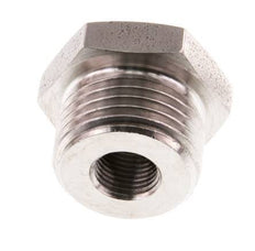 G 1/8'' x G 1/2'' F/M RVS Verloopring 40 Bar