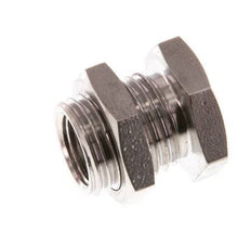 G 1/8'' x G 1/4'' F/M Stainless steel Bulkhead Fitting 40 Bar