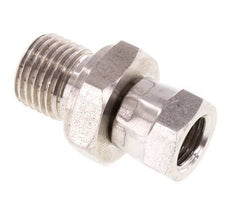 G 1/8'' x G 1/4'' F/M Stainless steel Reducing Adapter 350 Bar - Hydraulic