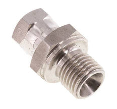 G 1/8'' x G 1/4'' F/M Stainless steel Reducing Adapter 350 Bar - Hydraulic