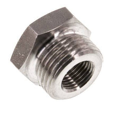 G 1/8'' x G 3/8'' F/M RVS Verloopring 40 Bar