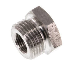 G 1/8'' x G 3/8'' F/M RVS Verloopring 40 Bar