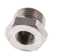G 1/8'' x G 3/8'' F/M RVS Verloopring 40 Bar