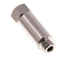 G 1/8'' F/M RVS Verlengstuk 40 Bar - 36 mm