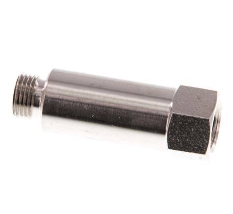 G 1/8'' F/M RVS Verlengstuk 40 Bar - 36 mm