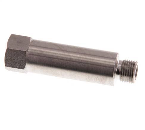 G 1/8'' F/M RVS Verlengstuk 40 Bar - 45 mm