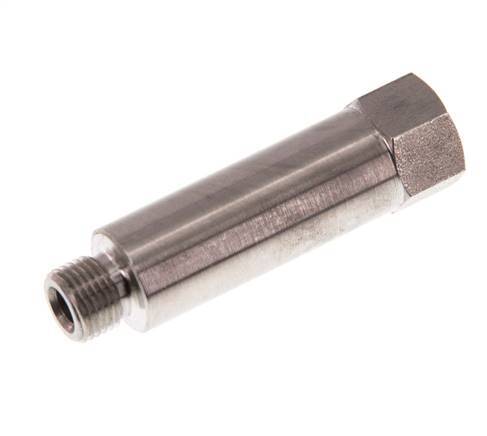 G 1/8'' F/M RVS Verlengstuk 40 Bar - 45 mm