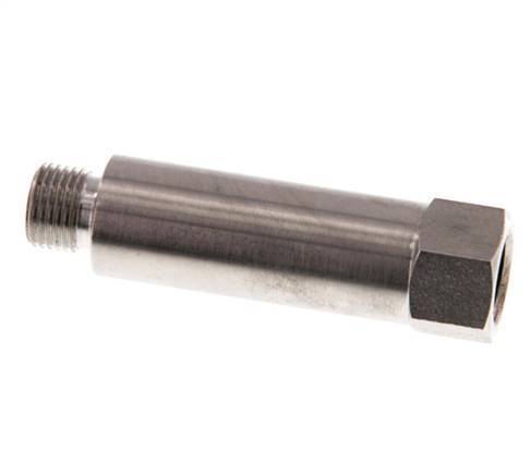 G 1/8'' F/M RVS Verlengstuk 40 Bar - 45 mm