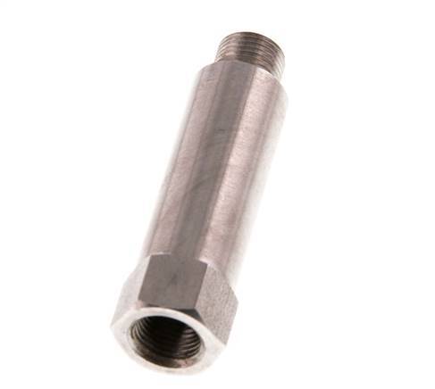 G 1/8'' F/M RVS Verlengstuk 40 Bar - 45 mm