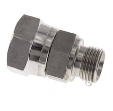 G 3/4'' x G 1/2'' F/M RVS Neusstuk 175 Bar - Hydrauliek