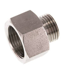 G 3/4'' x G 1/2'' F/M RVS Verloopring 40 Bar