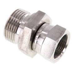 G 3/4'' x G 1'' F/M RVS Neusstuk 175 Bar - Hydrauliek
