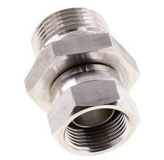 G 3/4'' x G 1'' F/M RVS Neusstuk 175 Bar - Hydrauliek