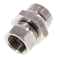 G 3/4'' x G 1'' F/M RVS Neusstuk 175 Bar - Hydrauliek