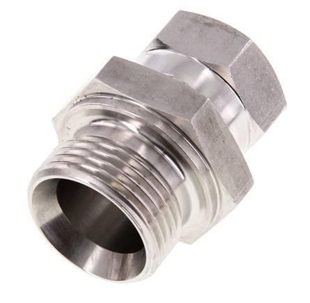 G 3/4'' x G 1'' F/M RVS Neusstuk 175 Bar - Hydrauliek