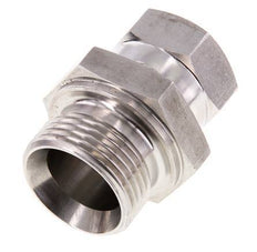 G 3/4'' x G 1'' F/M RVS Neusstuk 175 Bar - Hydrauliek