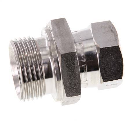 G 3/4'' x G 1'' F/M RVS Neusstuk 175 Bar - Hydrauliek