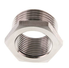 G 3/4'' x G 1'' F/M RVS Verloopring 40 Bar
