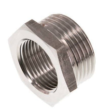 G 3/4'' x G 1'' F/M RVS Verloopring 40 Bar
