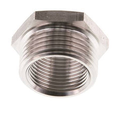 G 3/4'' x G 1'' F/M RVS Verloopring 40 Bar