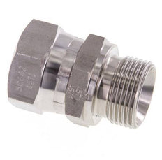 G 3/4'' F/M RVS Neusstuk 175 Bar - Hydrauliek