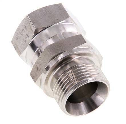 G 3/4'' F/M RVS Neusstuk 175 Bar - Hydrauliek