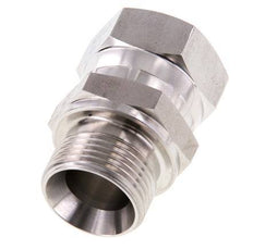 G 3/4'' F/M RVS Neusstuk 175 Bar - Hydrauliek