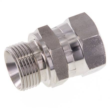 G 3/4'' F/M RVS Neusstuk 175 Bar - Hydrauliek
