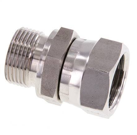 G 3/4'' F/M RVS Neusstuk 175 Bar - Hydrauliek