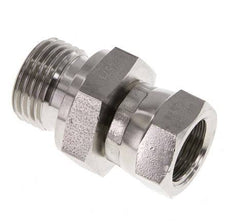 G 3/8'' x G 1/2'' F/M RVS Neusstuk 350 Bar - Hydrauliek