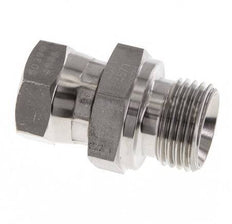 G 3/8'' x G 1/2'' F/M RVS Neusstuk 350 Bar - Hydrauliek