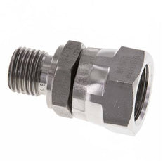 G 3/8'' x G 1/4'' F/M RVS Neusstuk 350 Bar - Hydrauliek