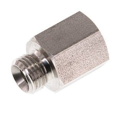 G 3/8'' x G 1/4'' F/M RVS Verloopring 40 Bar