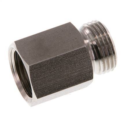 G 3/8'' F/M RVS Verlengstuk 40 Bar - 20 mm