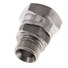 G 1'' x G 3/4'' F/M RVS Neusstuk 150 Bar - Hydrauliek