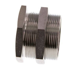 G 1 1/2'' x M54x2 F/M Stainless steel Bulkhead Fitting 40 Bar