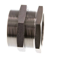 G 1 1/2'' x M54x2 F/M Stainless steel Bulkhead Fitting 40 Bar