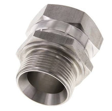 G 1 1/4'' F/M RVS Neusstuk 150 Bar - Hydrauliek